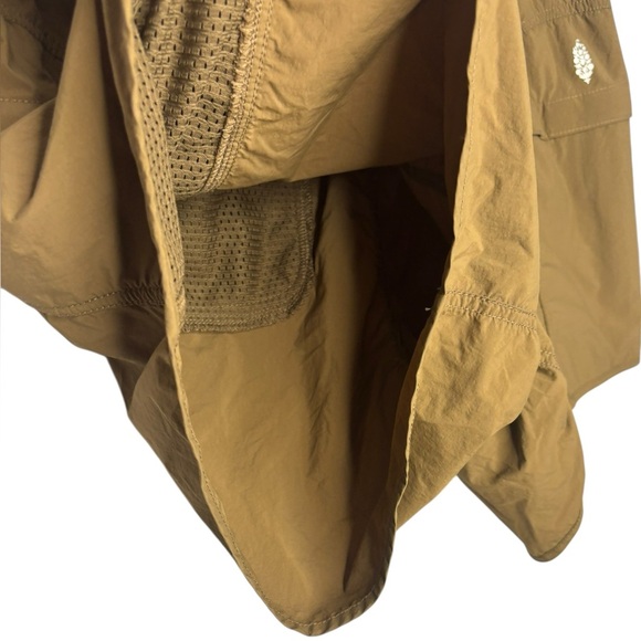 Free People Movement Active Running In The Wild Shorts Brown Green Size Large - Picture 2 of 12